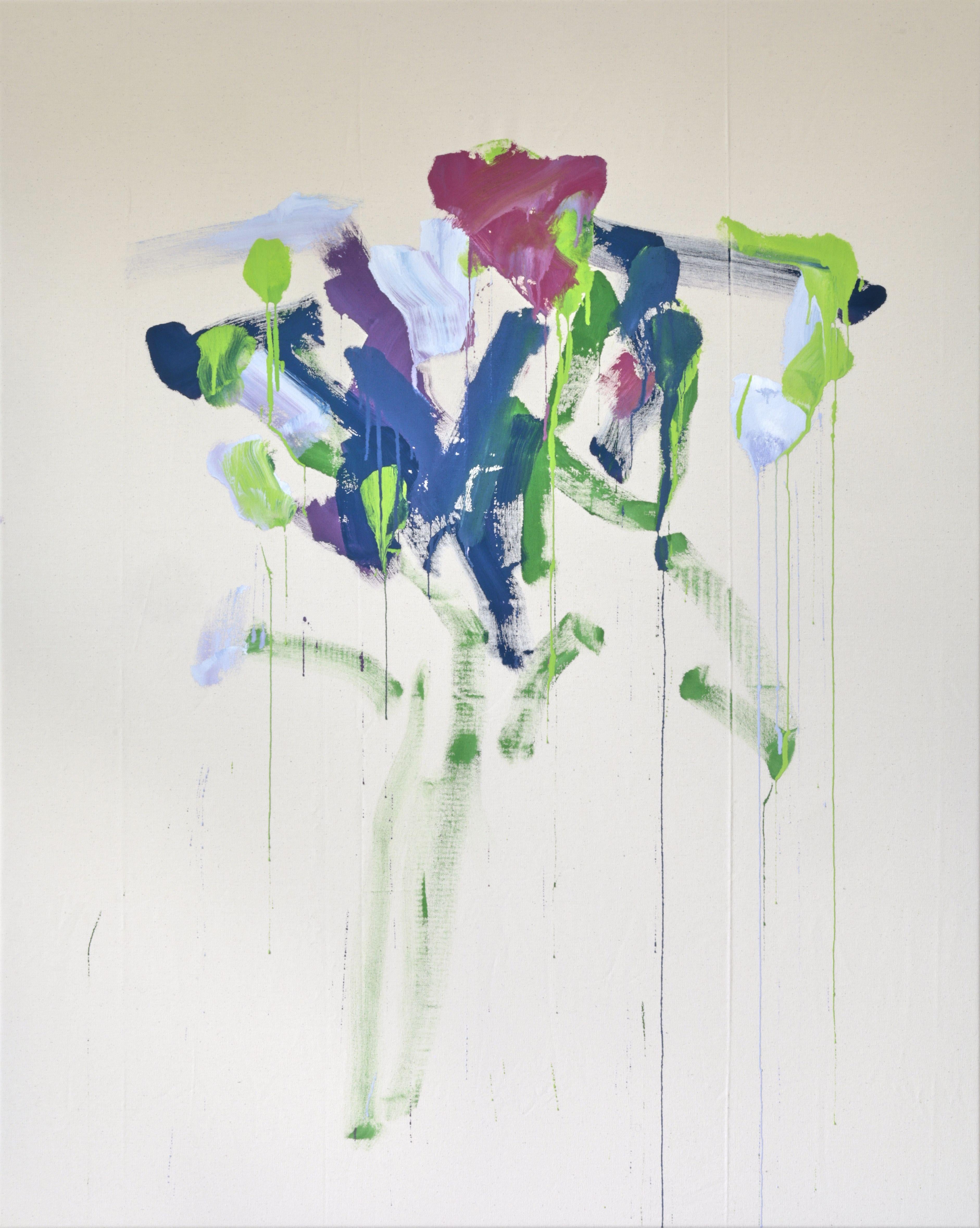 Ich denke immer noch, This Is Over, This Is Not Over, Gemälde, Acryl auf Leinwand – Painting von Simon Findlay
