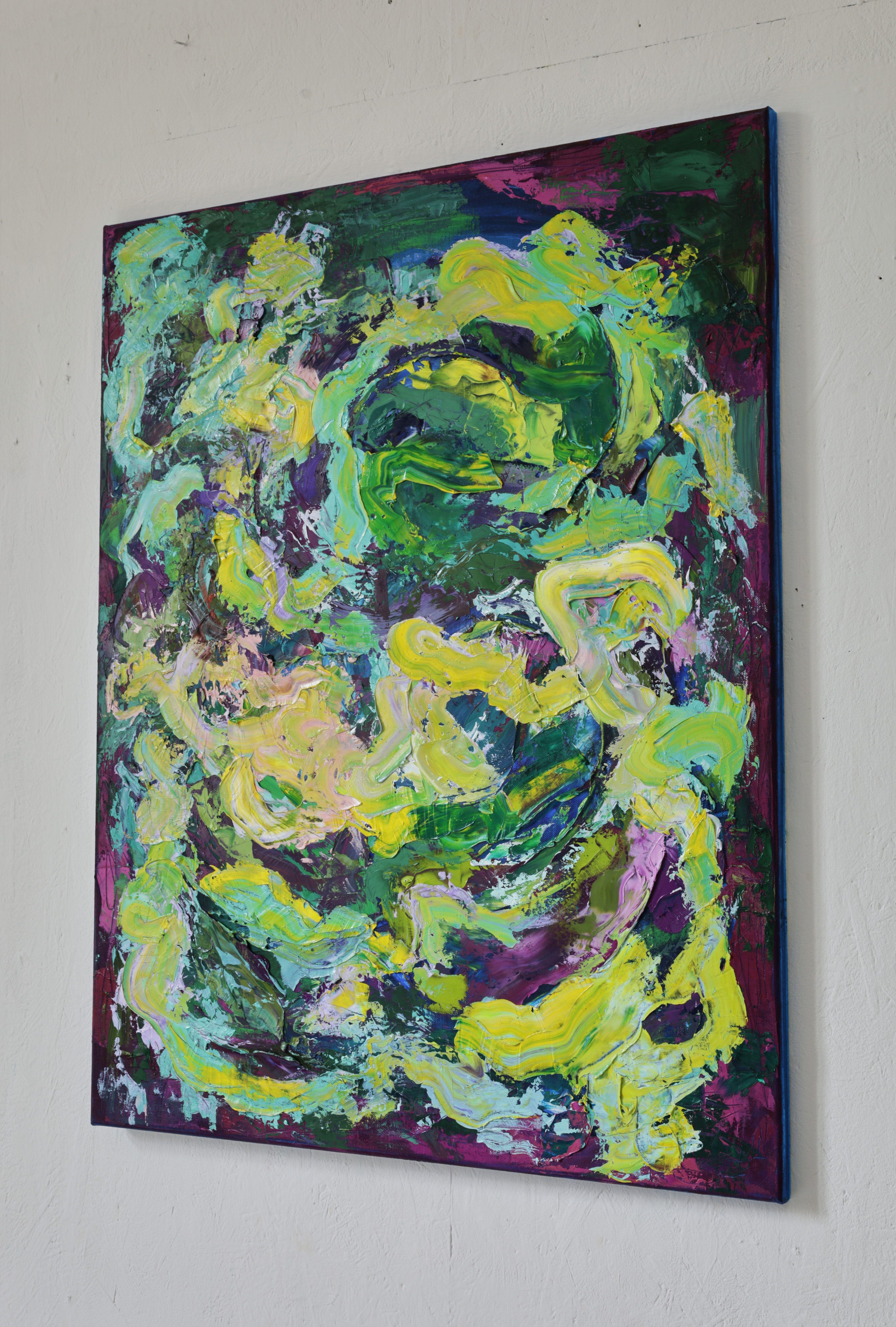 In The Morning / Ölgemälde 18, Gemälde, Öl auf Leinwand – Painting von Simon Findlay