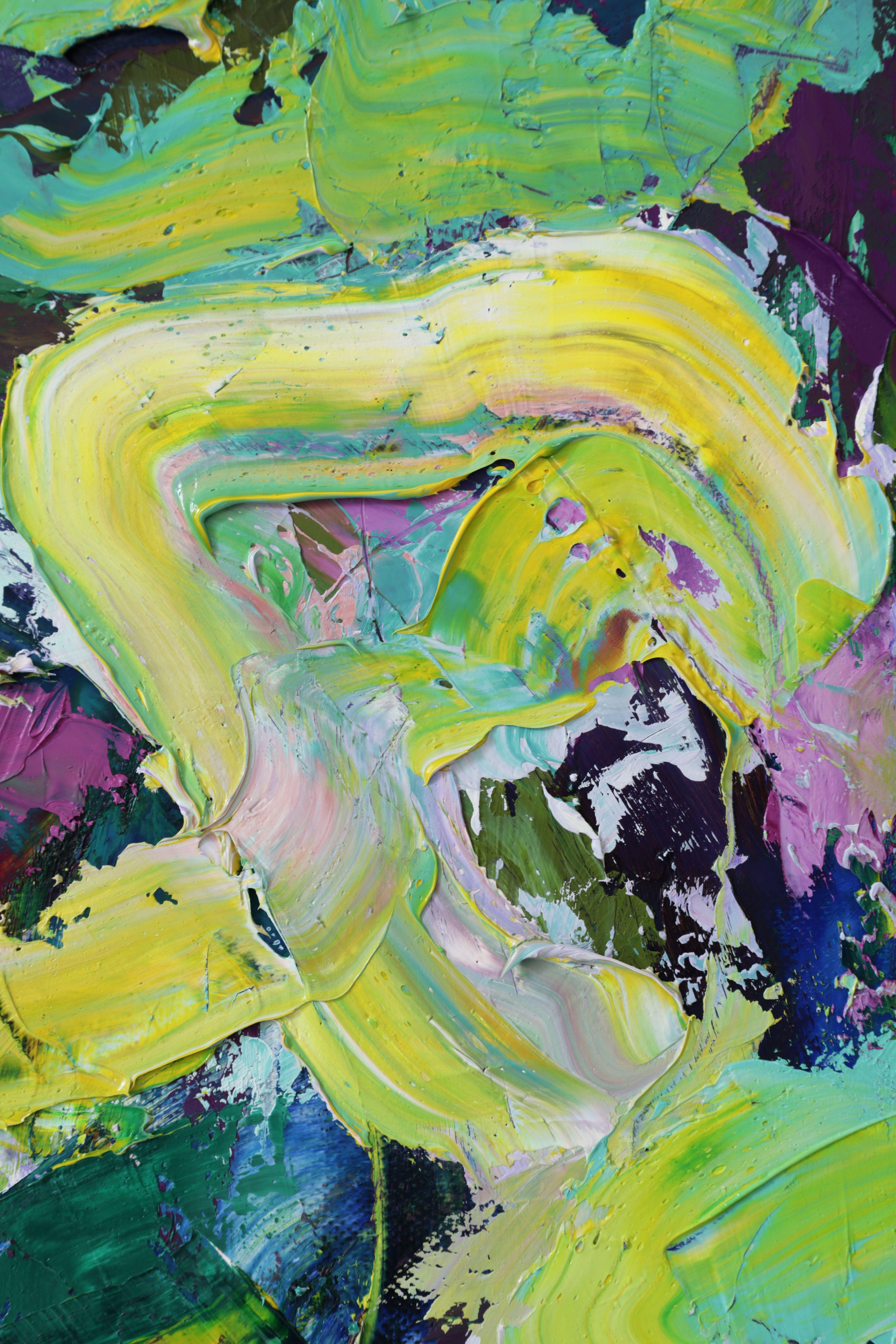 In The Morning / Ölgemälde 18, Gemälde, Öl auf Leinwand (Abstrakt), Painting, von Simon Findlay