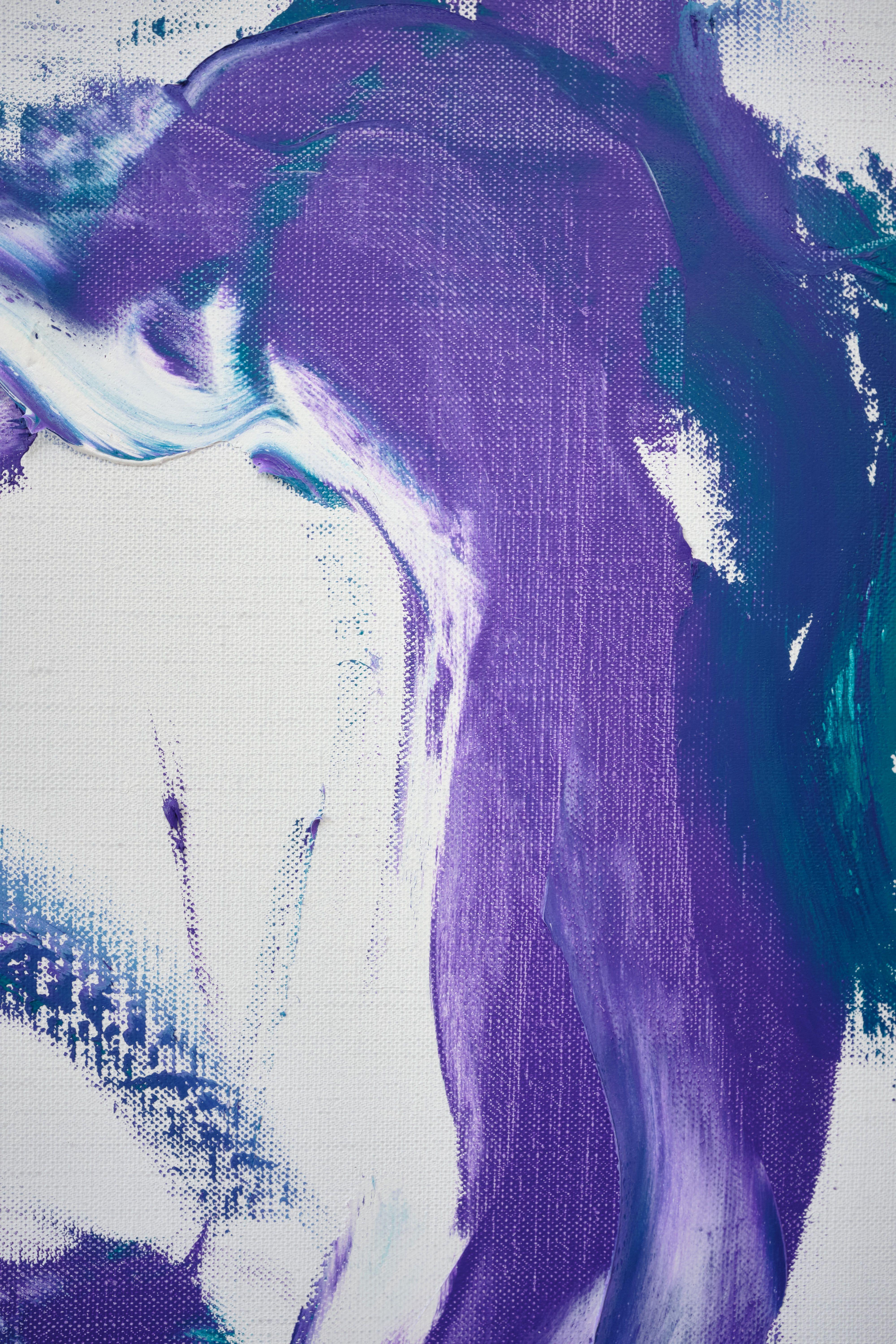 Ölgemälde 13, Gemälde, Öl auf Leinwand (Grau), Abstract Painting, von Simon Findlay