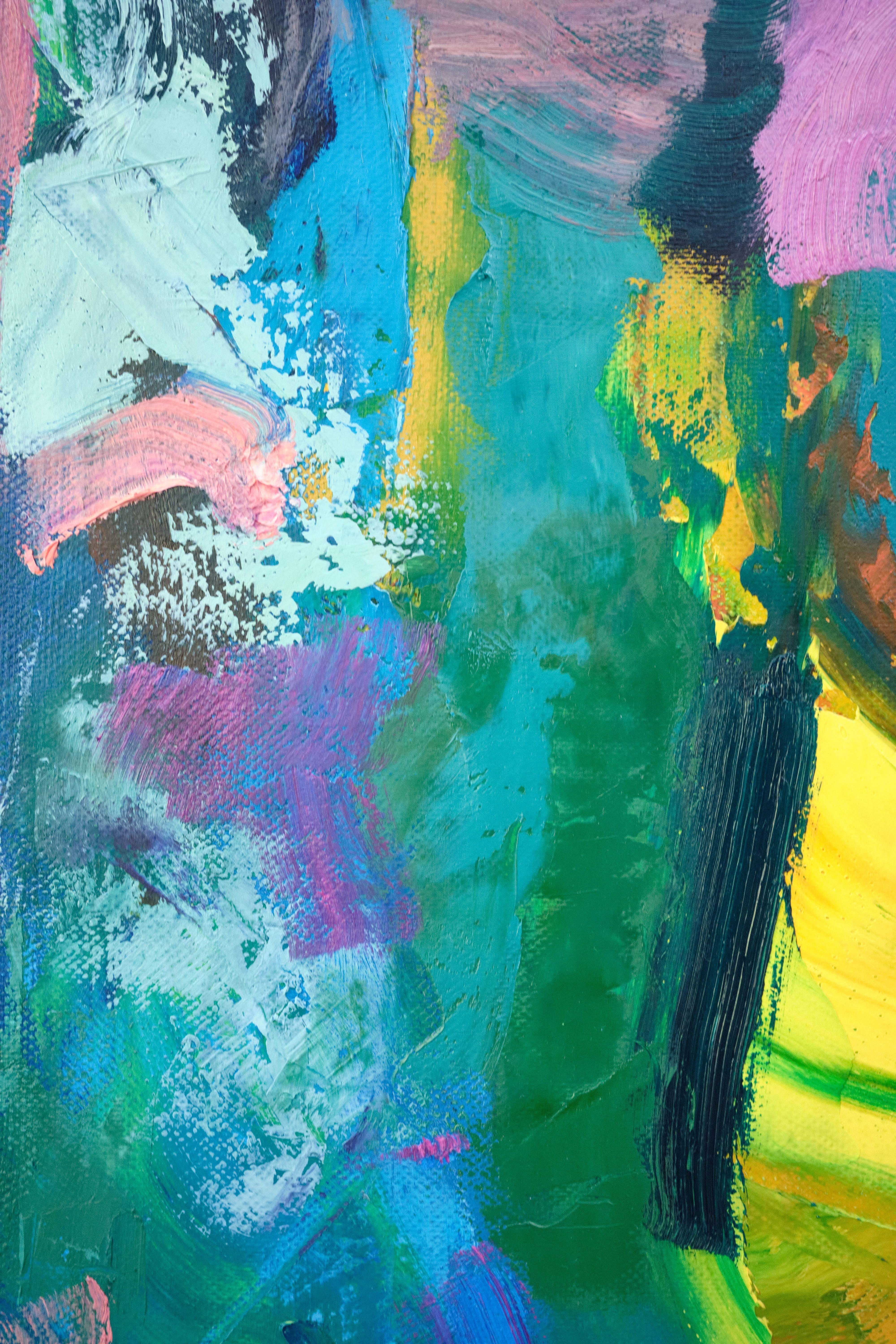Pittura a olio 9, Pittura, Olio su tela - Painting di Simon Findlay