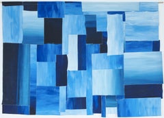 Reconfiguring Gradients, Painting, Acrylic on Canvas