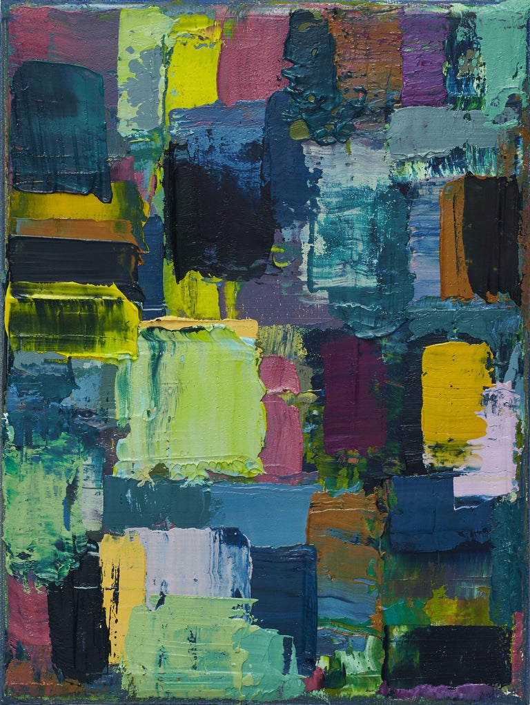 Simon Findlay Rectangles 2, Painting, Oil on Canvas For Sale at 1stDibs