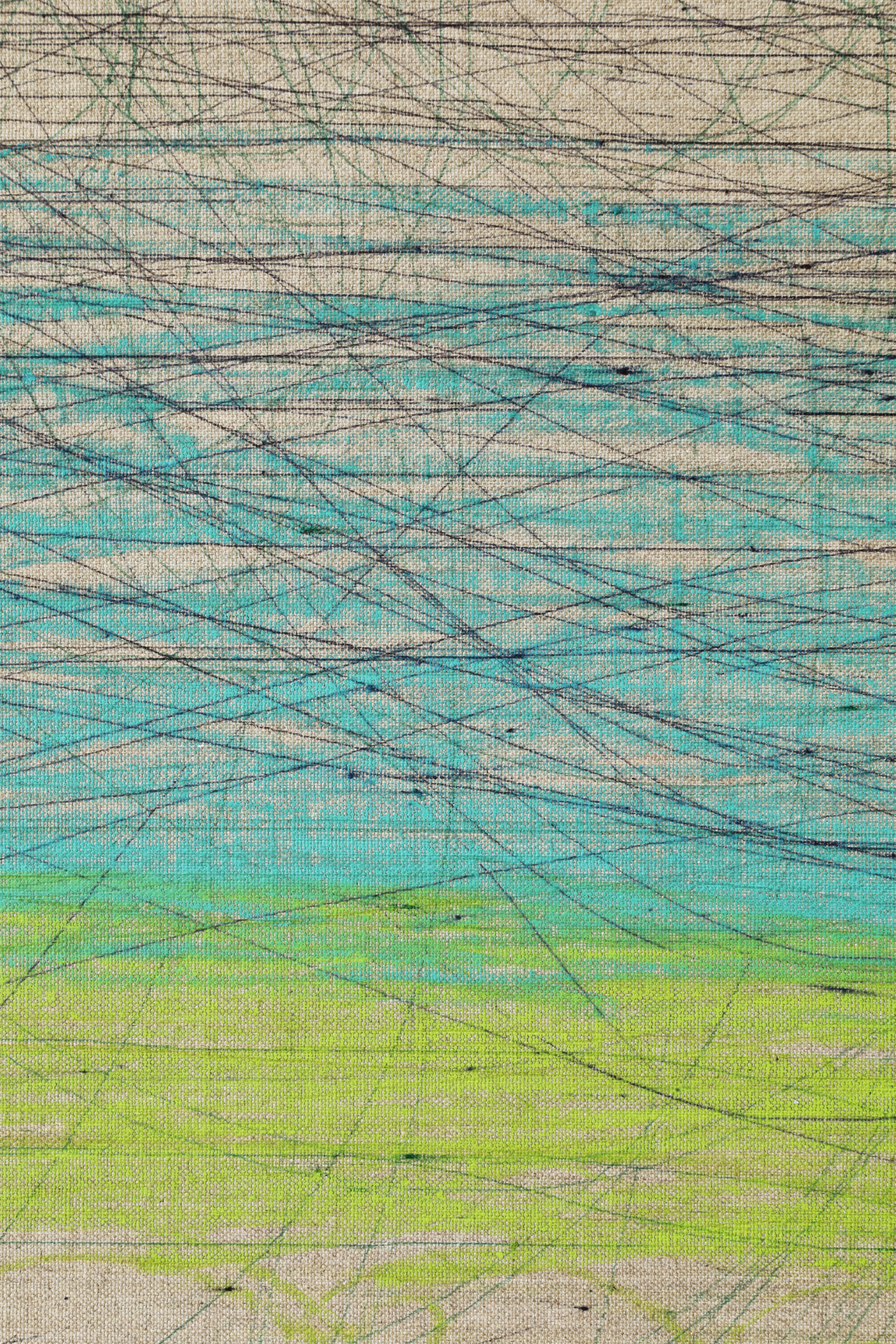 A performance piece made with musician Makoto Sakamoto at Loophole on 30.11.22. Static circles, static noise, static lines.  â€œWe didnâ€™t discuss what we were going to do beforehand, just to know each otherâ€™s work. The sound of the pens was also