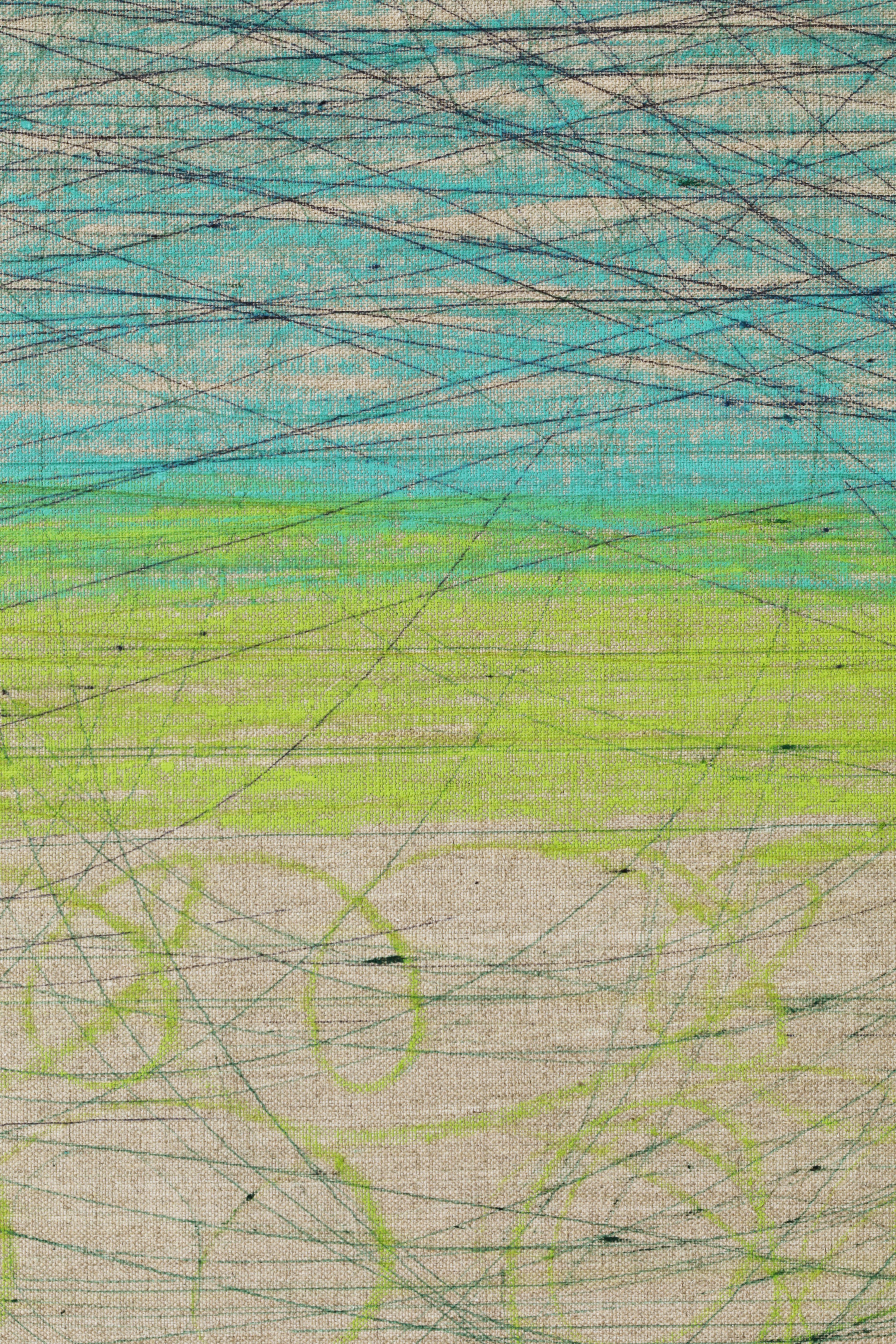 Static 2, Painting, Acrylic on Canvas For Sale 2
