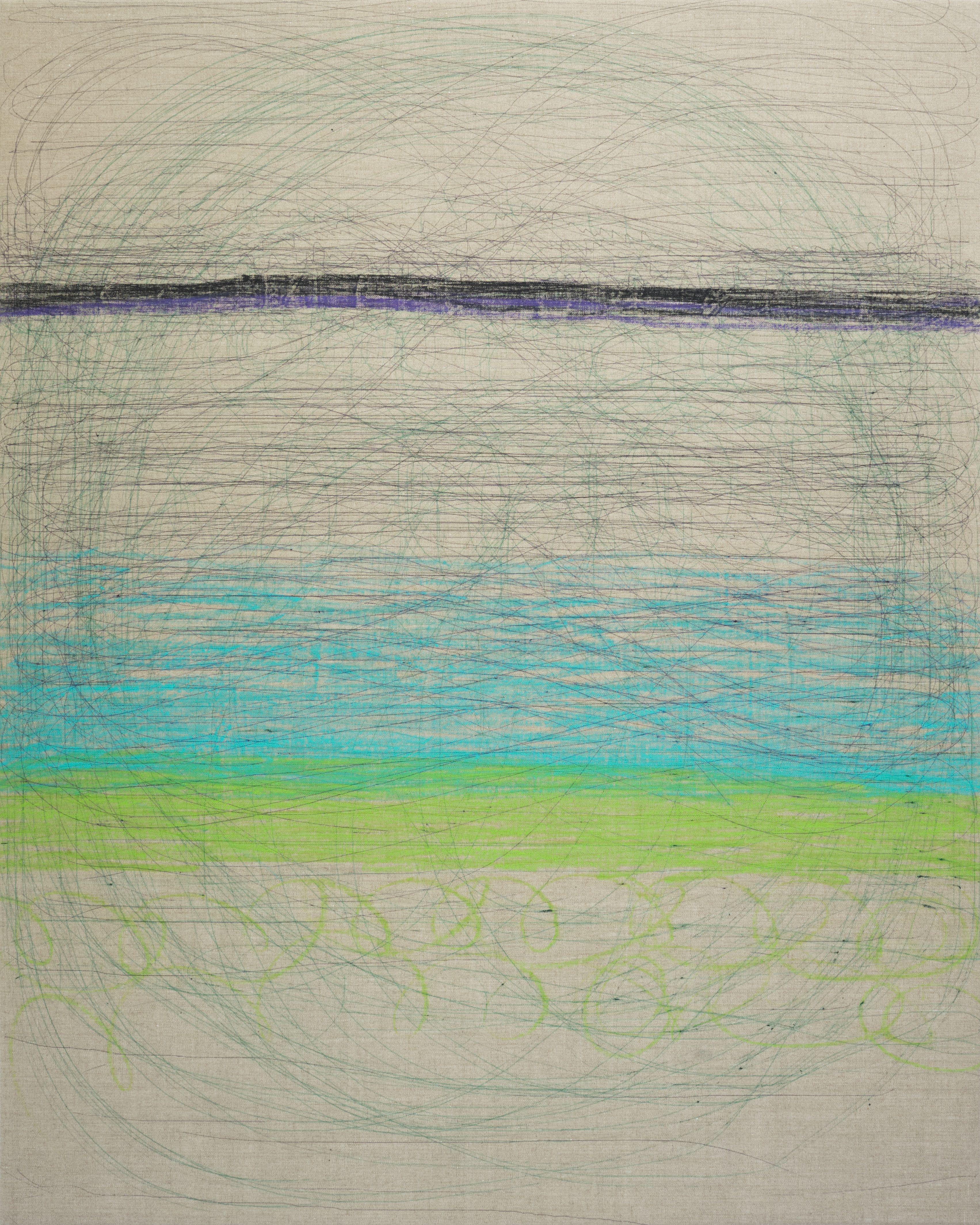 Static 2, Painting, Acrylic on Canvas