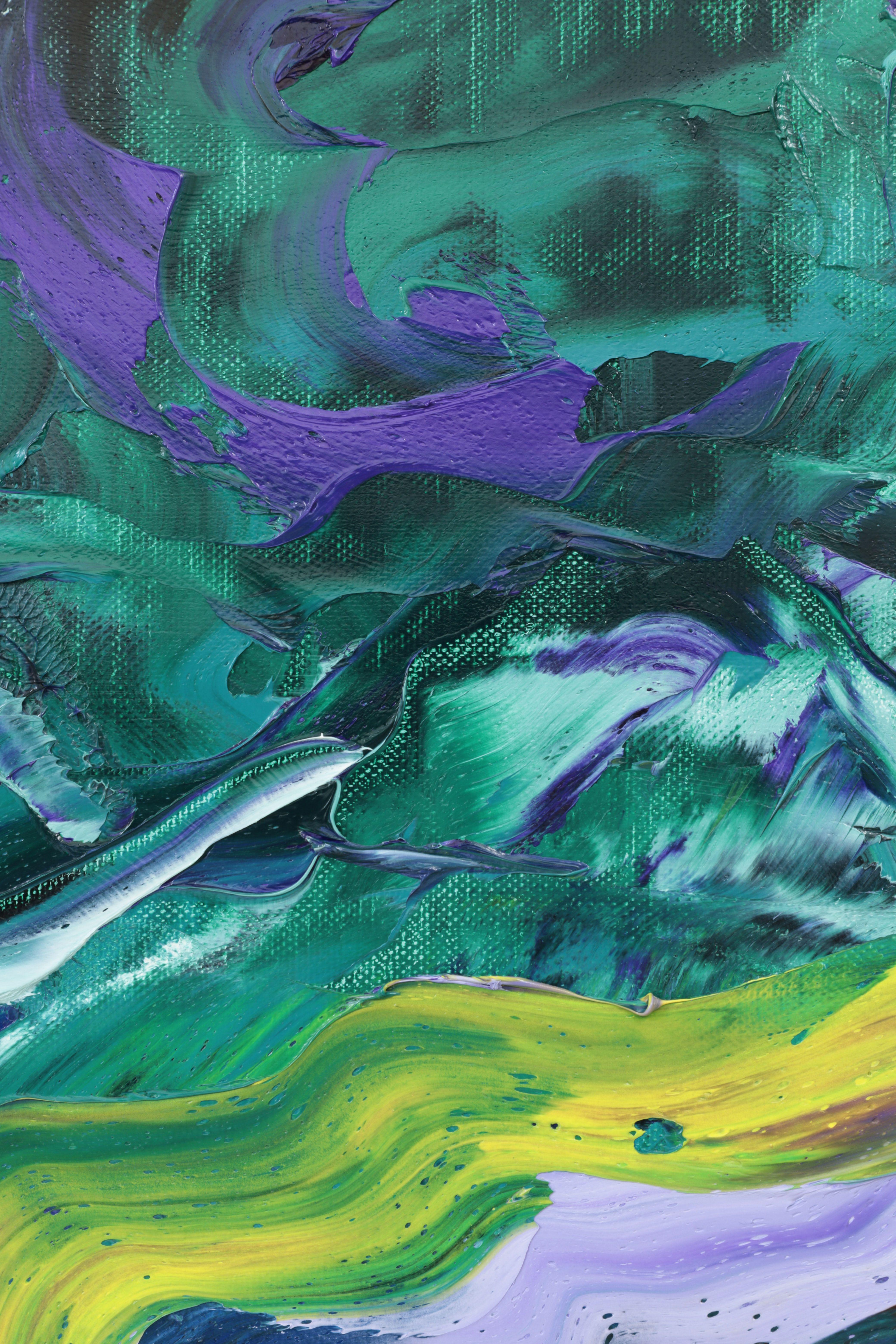 The Chaos Of The Soul And The Physical Destruction, Painting, Oil on Canvas For Sale 2