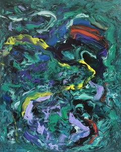 The Chaos Of The Soul And The Physical Destruction, Painting, Oil on Canvas