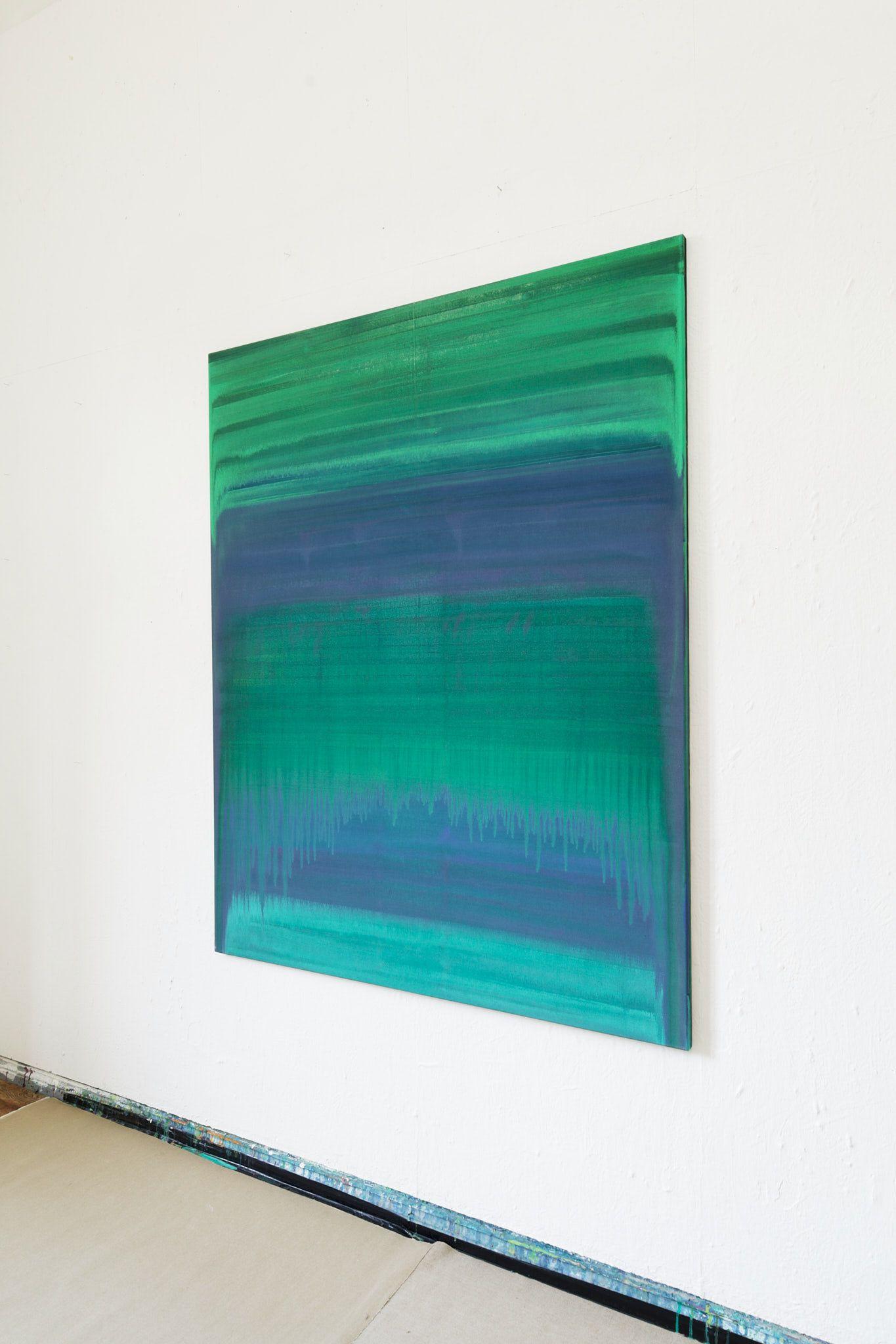 Chi siamo oggi? Chi guida?, Pittura, Acrilico su tela - Painting di Simon Findlay