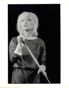 Blondie on Stage Vintage Original Photograph
