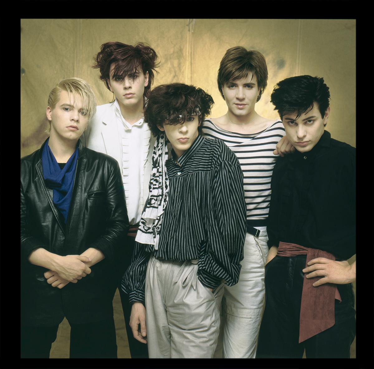 Signed limited edition print of Duran Duran taken in 1979 by Simon Fowler in the UK

Simon recalls "This was my first shoot with the boys. These boys spent as much time around the mirror as they did in front of the camera. Really great blokes and