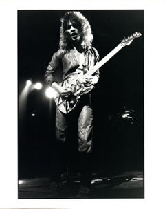 Eddie Van Halen Performing Vintage Original Photograph