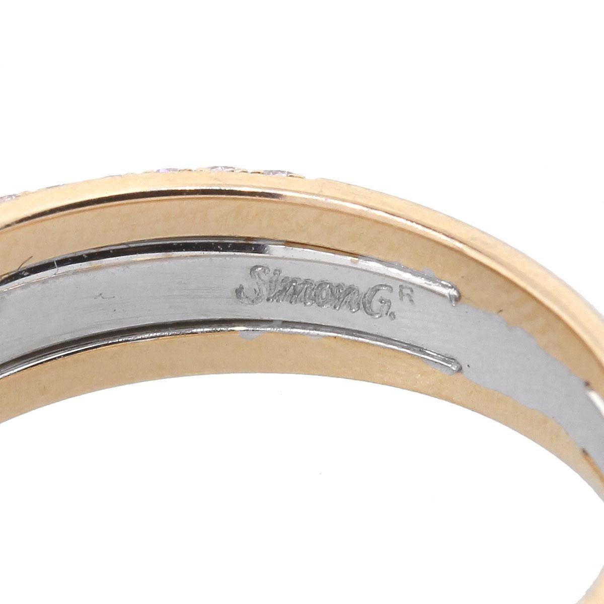 Women's Simon G 0.90 Carat GIA Certified Radiant Cut Diamond Engagement Ring