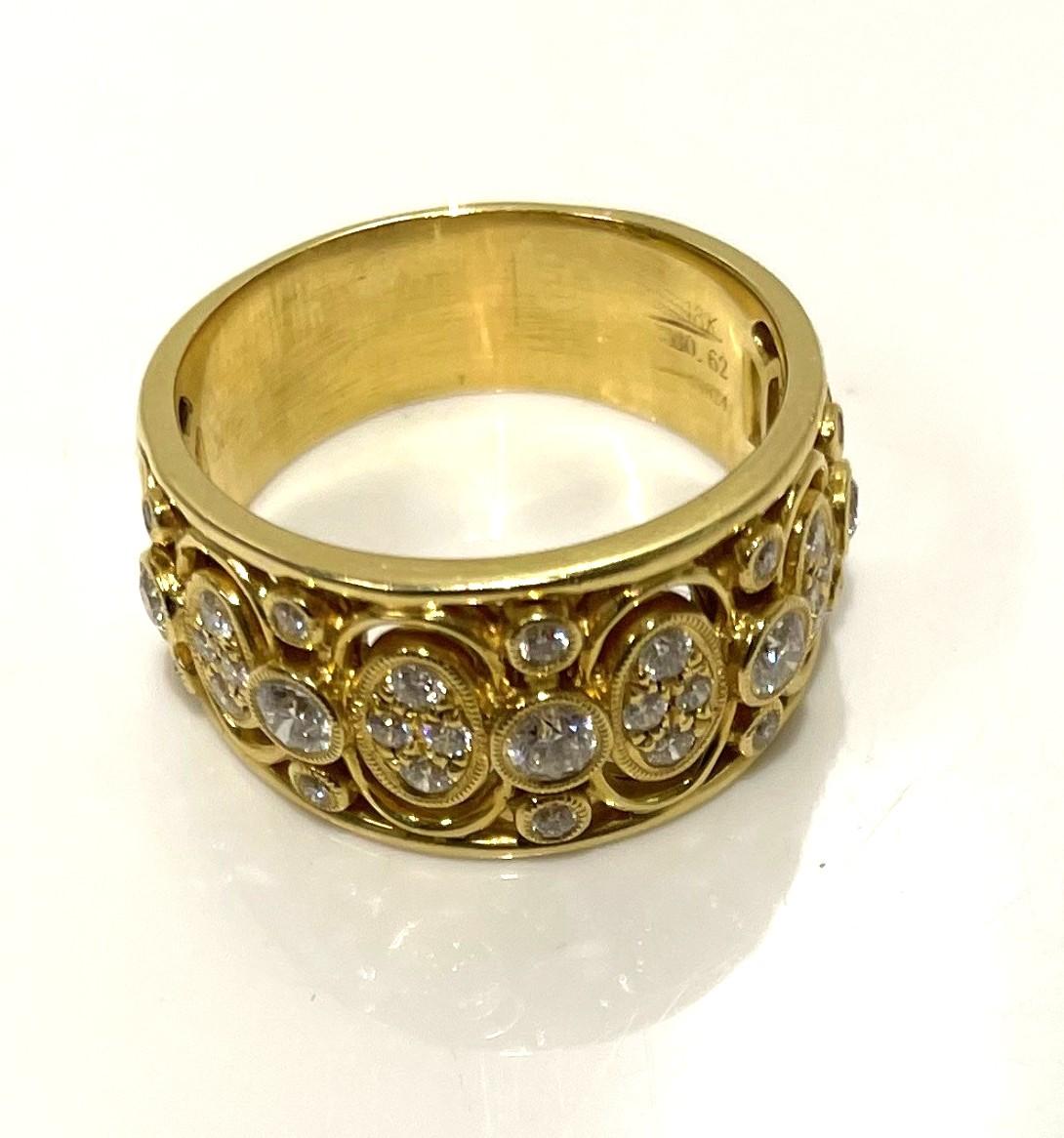 Simon G 18KY Diamantring im Zustand „Gut“ im Angebot in Cincinnati, OH