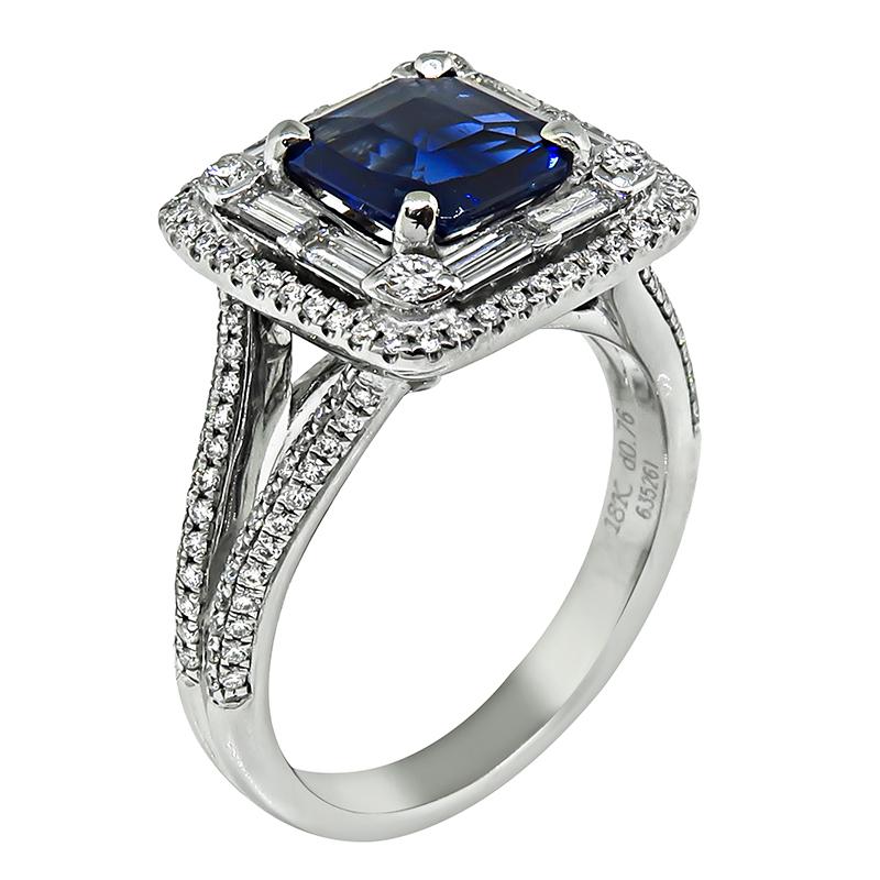 simon g sapphire ring