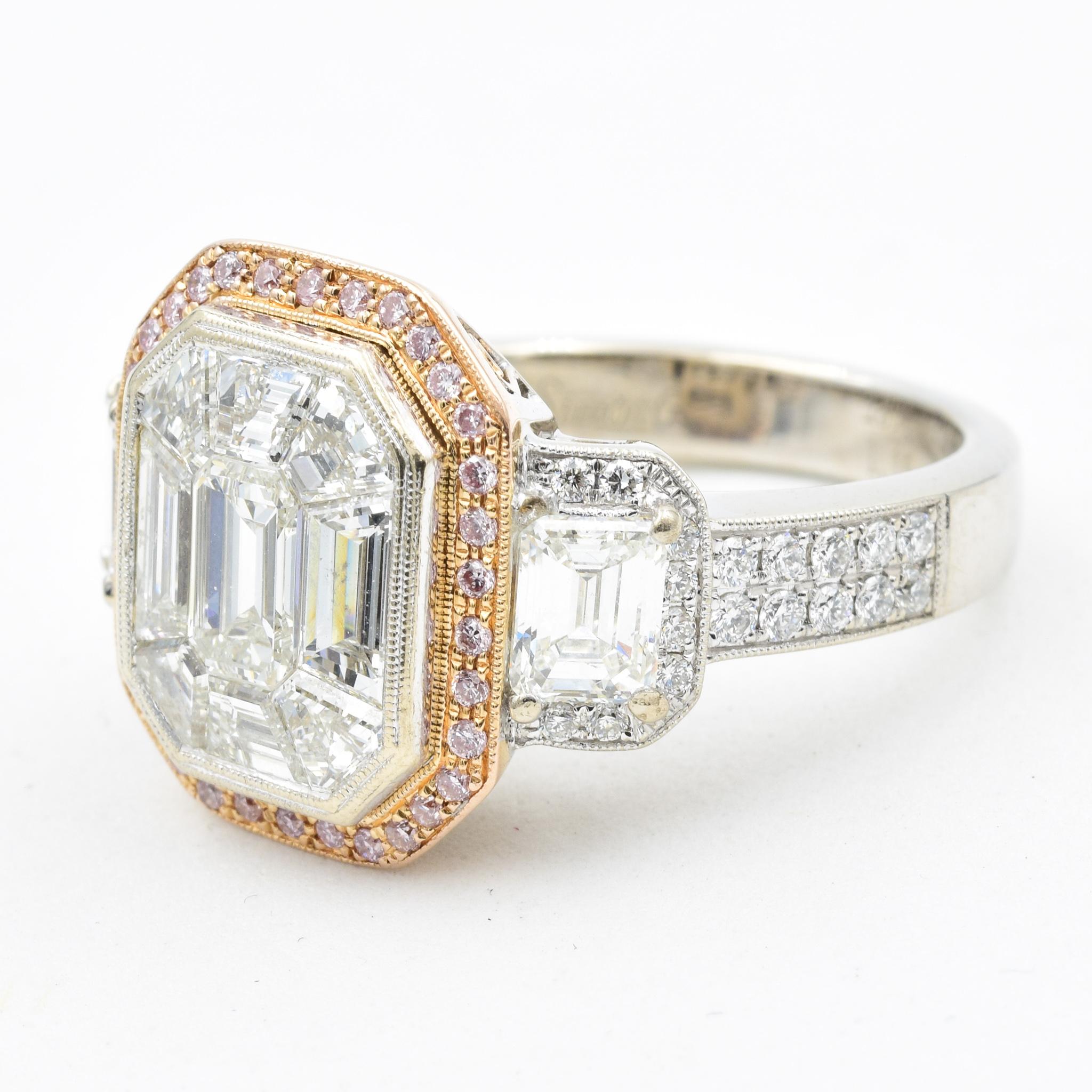 simon g rose gold engagement rings