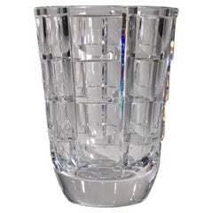 Simon Gate for Orrefors Thousand Windows Art Deco Crystal Vase, 1932