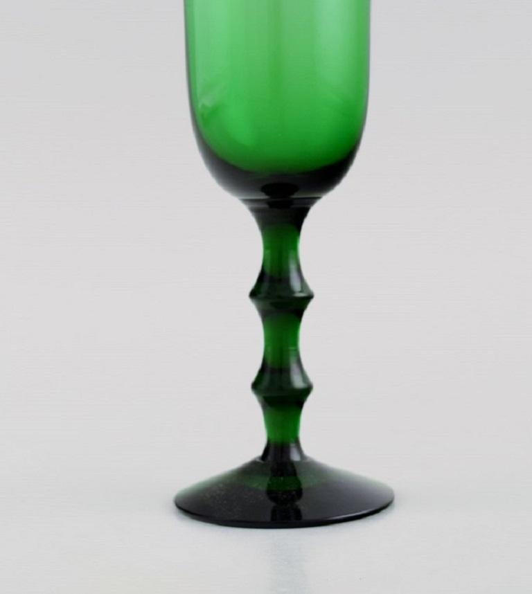 orrefors champagne flutes vintage