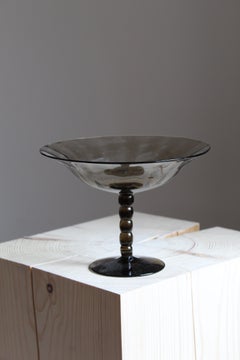 Simon Gate, Vase / Bowl, Glass, Orrefors Glasbruk, Sweden, 1920s