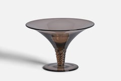 Vase et verre Simon Gate, Suède, années 1930