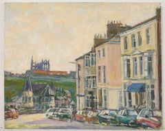 Simon Goldberg (1916-2002) - 1999 Olio, Crepuscolo a Whitby