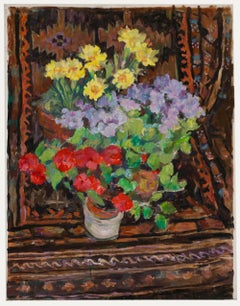 Simon Goldberg (1916-2002) - Óleo del siglo XX, Capuchinas