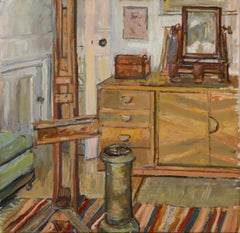Simon Goldberg (1916-2002) - 20th Century Oil, The Artist's Studio