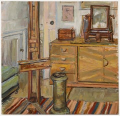 Simon Goldberg (1916-2002) - 20th Century Oil, The Artist's Studio