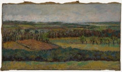 Simon Goldberg (1916-2002) - 20th Century Oil, View Across the Valley