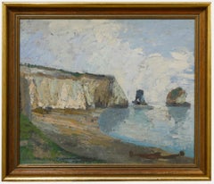Simon Goldberg (1916-2002) - 20th Century Oil, View of the White Cliffs