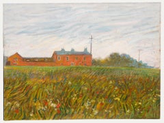 Simon Goldberg (1916-2002) - Mid 20th Century Oil, East Riding Landscape