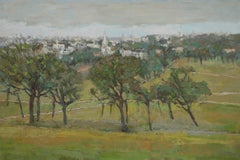 Simon Goldberg (1916-2002) - Mid 20th Century Oil, View from Primrose Hill