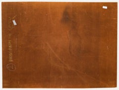 Simon Goldberg (1916-2002) - Mid 20th Century Oil, View from the Eiffel Tower