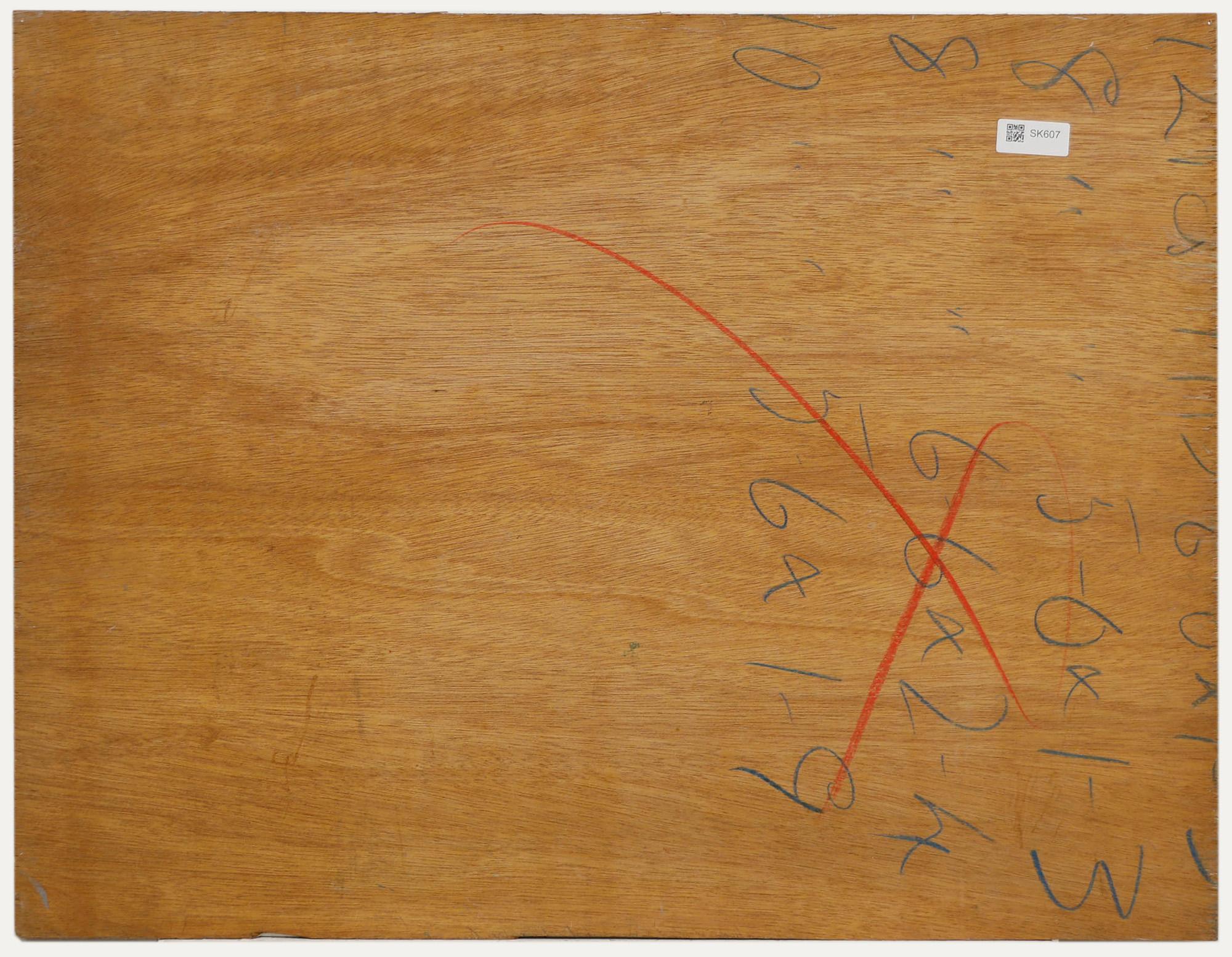 Simon Goldberg (1916-2002) - Olio della metà del XX secolo, Veduta della Senna in vendita 2