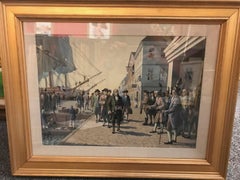 "Benjamin Franklin's Triumphal Arrival at Philadelphia from Europe."