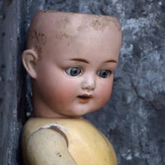 Simon & Halbig Wooden and Porcelain Articulated Doll