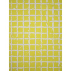Der Siebdruck "Tabula Jaune" von Simon Hantaï aus dem Jahr 1975 ist ein eindrucksvolles Beispiel für seine