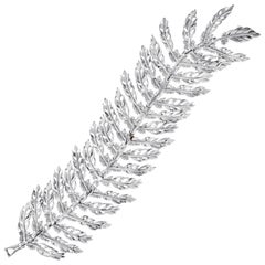 Simon Harrison Deadalus Feather Sterling Silver Bracelet