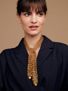 Simon Harrison Dionysus Bear Claw Chainmail Necklace