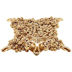 Simon Harrison Dionysus Gold Ram Medium Bracelet