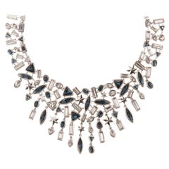 Simon Harrison Galaxy & Stars Crystal Necklace
