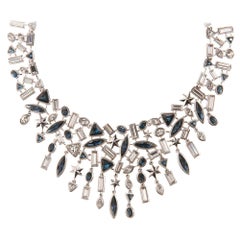 Simon Harrison Galaxy & Stars Crystal Necklace