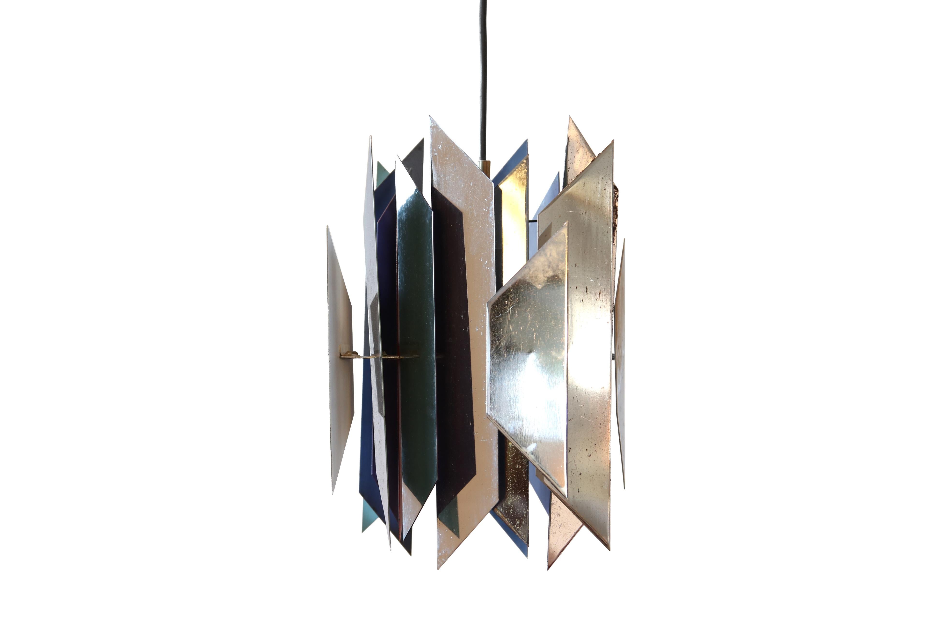 Mid-Century Modern Simon Henningsen Tivoli Hanging Lamp Model Divan for Lyfa