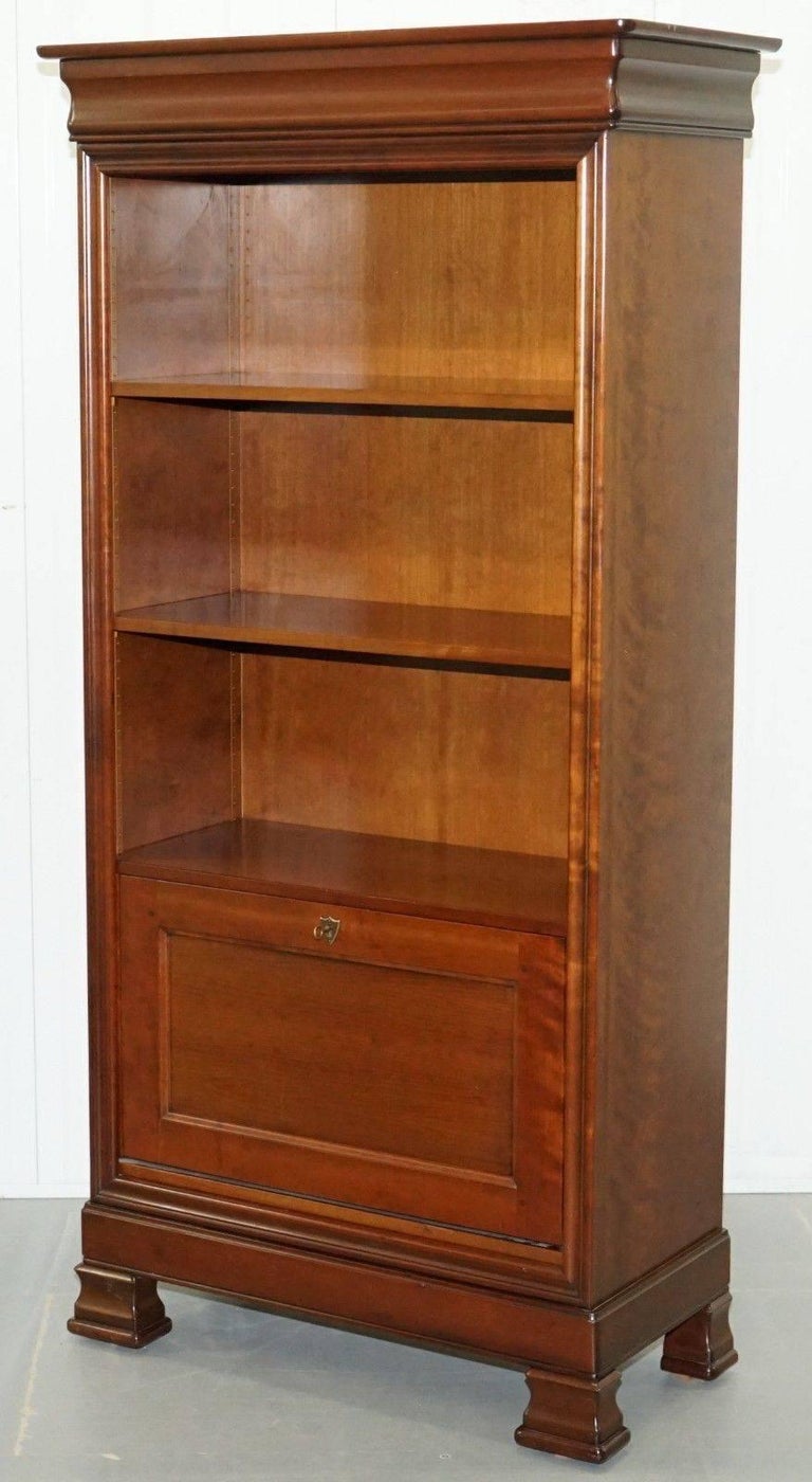 Simon Horn of Chelsea Cherry Wood Bookcase Drinks Cabinet ...