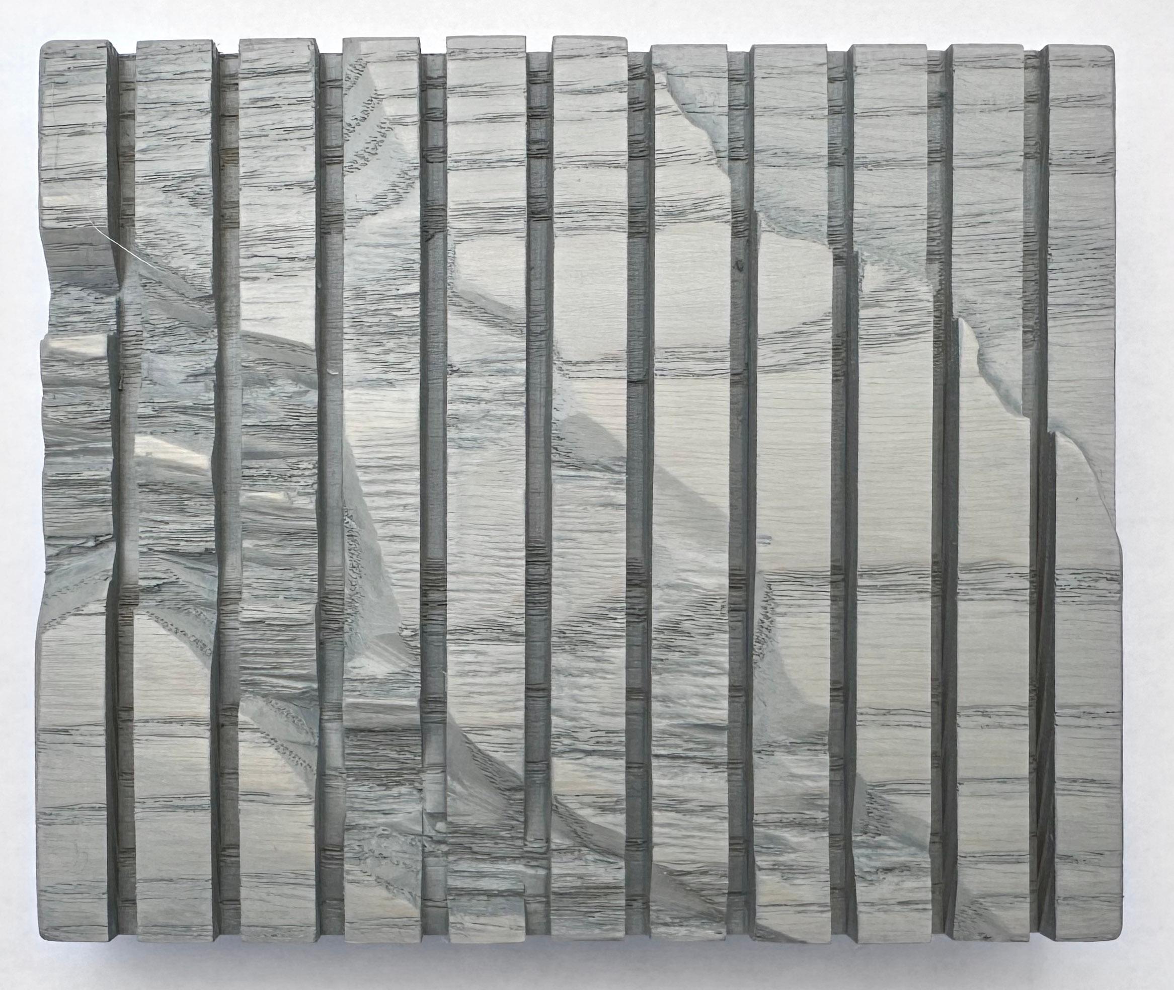 Hand-Carved Simon Johns Shale and Ledge textured colour samples For Sale