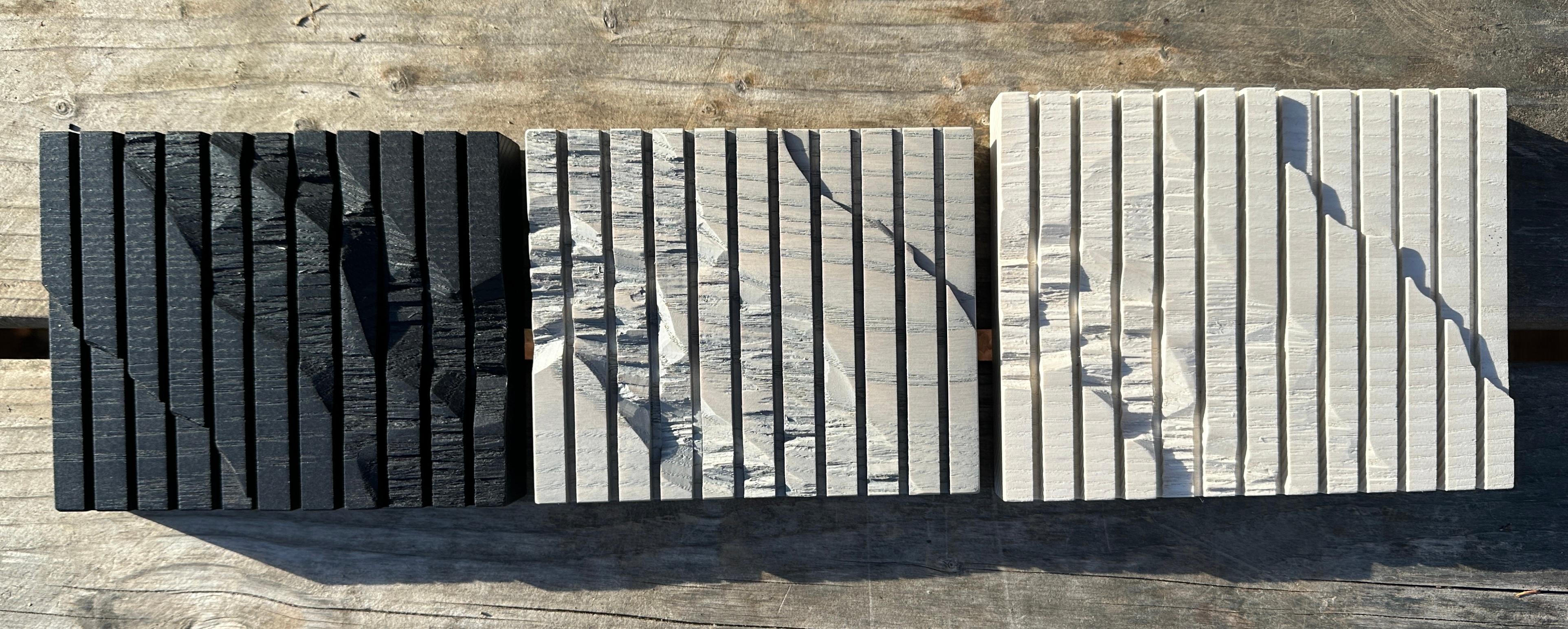 Simon Johns Shale and Ledge textured colour samples For Sale 1