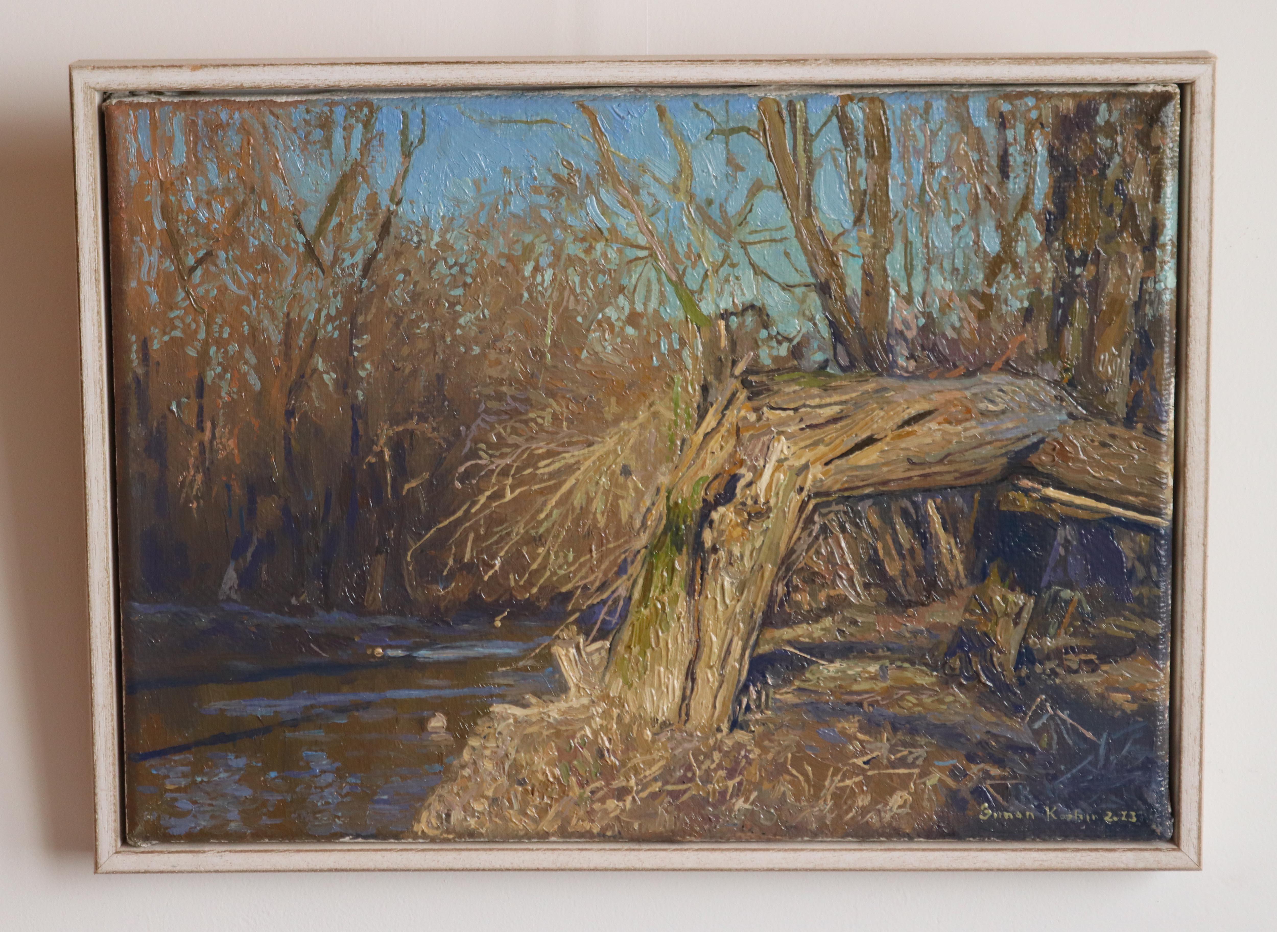 A broken tree near the Likhoborka River For Sale 1