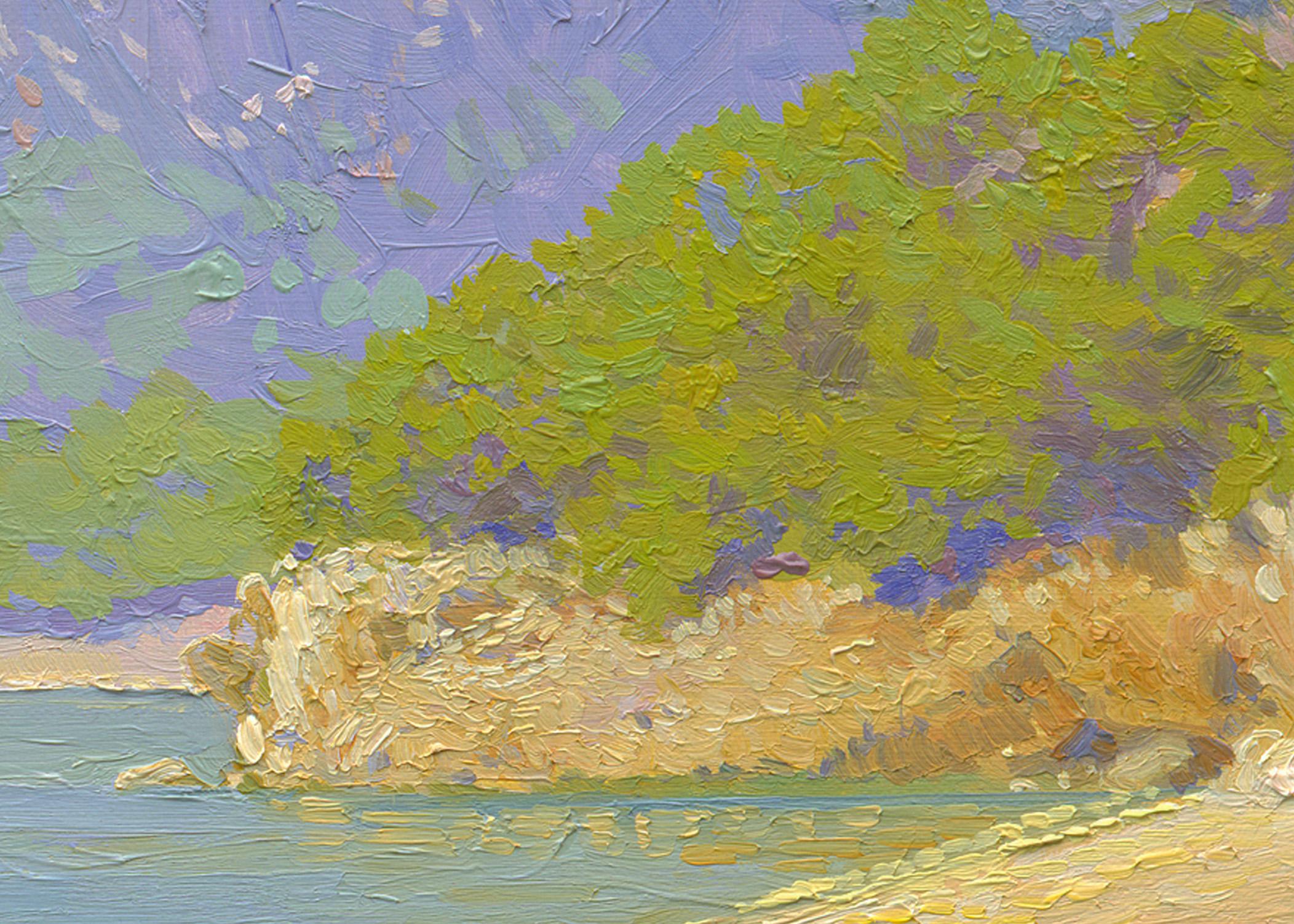 Antalya. Bergschildkröte – Painting von Simon Kozhin
