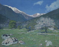 Apple blossom in Mukhinskoye gorge.