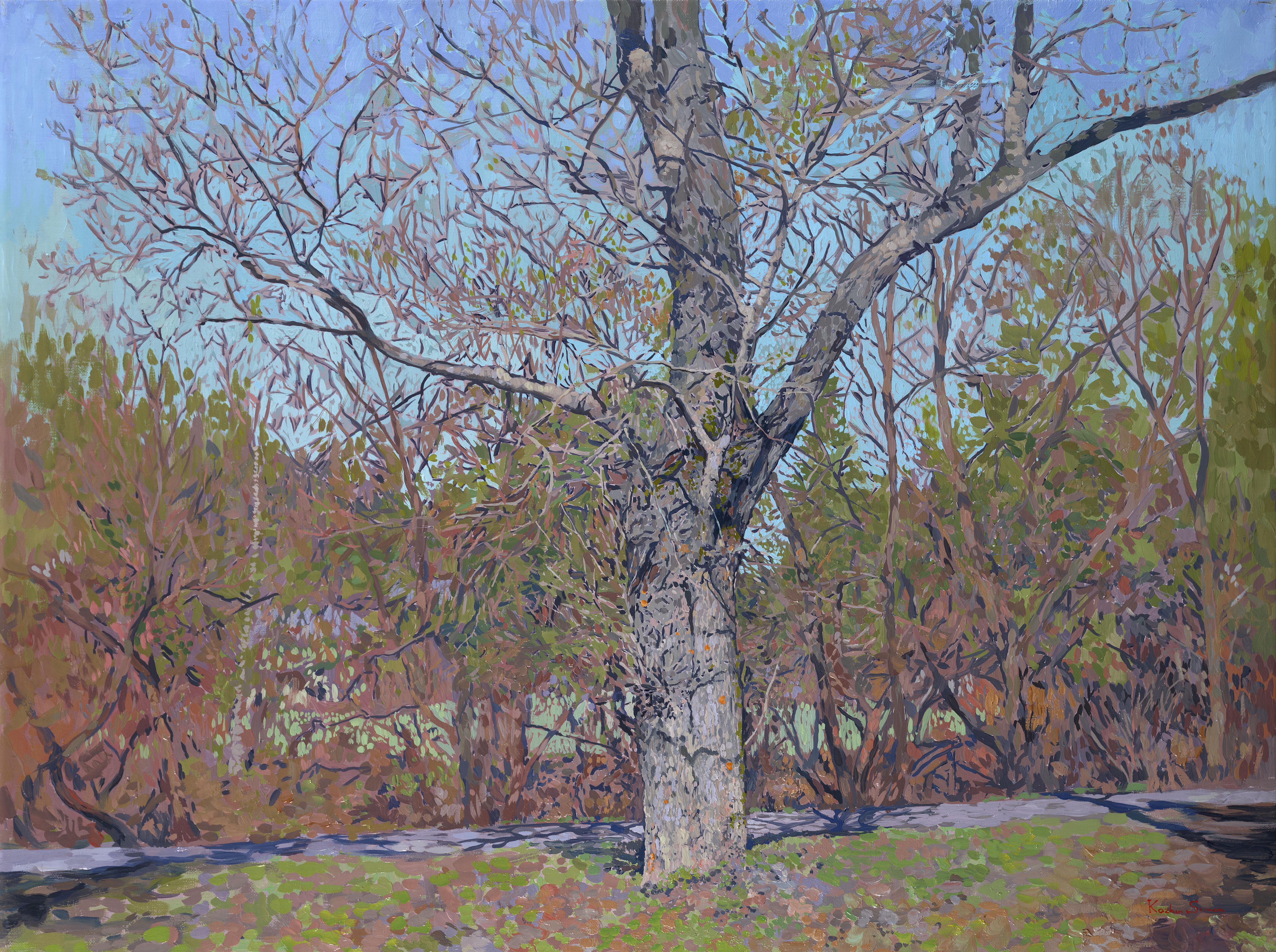 Simon Kozhin Landscape Painting - April